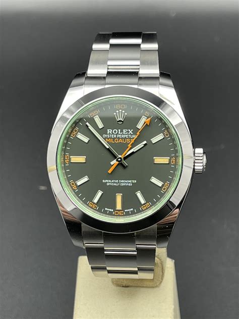 rolex milgauss ghiera verde usato cappagli pisa|Orologi Rolex Milgauss usati su Chrono24.